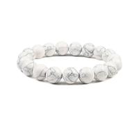 DYYEUAVT Bracelet de perles de 6 mm, 8 mm, 10 mm - Bracelet à breloques pour couple - Pour femme et homme, taille unique, 10 mm, Agate
