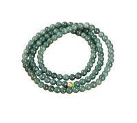 DYYEUAVT Bracelets multicouches en pierre naturelle pour femme - Style vintage - Pour yoga, méditation, taille unique, Agate