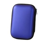 DYYEUAVT Mini Sac numérique, Chargeur, câble de données, Stockage, Disque U, écouteurs Portables, Petit(Blue1)