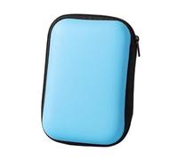 DYYEUAVT Mini Sac numérique, Chargeur, câble de données, Stockage, Disque U, écouteurs Portables, Petit(Blue2)