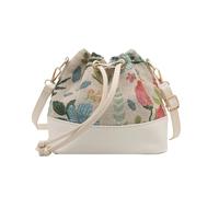 DYYEUAVT Sac seau simple à cordon de serrage imprimé for femme, sac à bandoulière à longue sangle, toutes saisons(Style3)