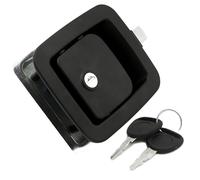 DYYOPRA Pièces de Rechange Serrure de Porte Universelle for Camping-Car, Accessoires à 2 Compartiments, loquet de Porte d'entrée for Caravane Facile à remplacer