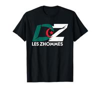 DZ Les Zhommes Algérie Supporter Algérien Djazair T-Shirt