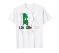 DZ Les ZHOMMES, Homme DZ, Vrai DZ ALGERIEN Maillot Algerie T-Shirt, Homme, Blanc, 4XL
