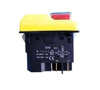 DZ04 4 broches interrupteurs à bouton-poussoir électromagnétiques étanches marche/arrêt interrupteur d'arrêt de démarrage 250VAC 8 A