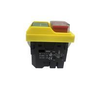 DZ04 4 Pins Electromagnetic Push Button Switches ON OFF Start Stop Switch for Grinding Machine 250VAC 8(6) A NWPNLXEA