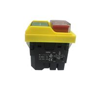 DZ04 4 Pins Waterproof Electromagnetic Push Button Switches ON OFF Start Stop Switch 250VAC 8(6) A