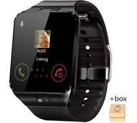 dz09 noir - Montre connectée avec caméra Q18, Bluetooth, emplacement pour carte SIM-TF, d20-DZ09, pour apple