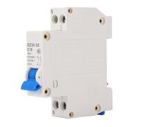 DZ30 32 Disjacteur de circuit d'air 1P + N double en deux fois le disjoncteur de circuit d'air miniature montée en train de rail à rail à double rail 16A