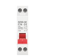 DZ30-32 DPN 1P+N Mini Circuit Breaker MCB 6A 10A 16A 20A 25A 32A Din Rail Mounting Cutout Miniature Household Air Switch(6A)