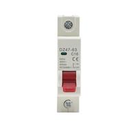 DZ47 1P 3A-125A 400V C Type Circuit Breaker MCB Short Overload Circuit Protector 35mm Din Rail Breaking Capacity 6KA NWPNLXEA(80A)