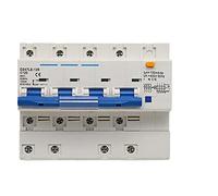 DZ47LE-125 AC400V Protecteur de fuite triphasé RCBO Protection contre les courts-circuits de surcharge 4P Interrupteur de disjoncteur 80A 100A 125A 1 pièces (Color : 100A, Size : 4P)
