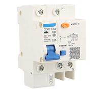 DZ47LE 63 Disjoncteur Différentiel RCCB 1P+N C63 pour Protection contre Fuite Surcharge et Court Circuit 230V 63A 30mA