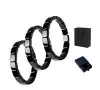 DzaiCrkwd Hemios Hematite Bracelet, 2025 New Hemys Hematite Bracelet for Men, Be Focused, Strong, Gift for Dad, Husband, Boyfriend (3)