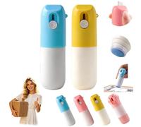 DzaiCrkwd Thermal Paper Eraser Pen, Thermal Paper Correction Fluid with Unboxing Knife, for Package Labels, Bills, Shopping Lists, Identity Theft Protection (2, Blue+Yellow)