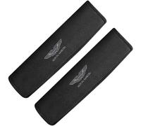 dzggs 2 Pièces Rembourrage de Ceinture de Sécurité pour Aston Martin, Protege Ceinture Voiture Amovible Confortable Antidérapant, Coussinets Ceinture