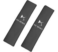 dzggs 2 Pièces Rembourrage de Ceinture de Sécurité pour DS 9, Protege Ceinture Voiture Amovible Confortable Antidérapant, Coussinets Ceinture