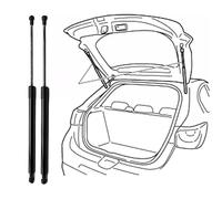 dzggs 2 pièces Voiture Verin Hydraulique de Coffre pour Citroen C4 Picasso MK1 MPV 2008-2013(OEM:9654433580)-64cm, Support de Levage de Hayon de Coffre ArrièRe Amortisseurs Barres Contrefiche