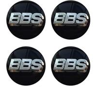 dzggs 4 pièces Auto Cache Moyeux pour BBS 70mm, ABS Aluminium Enjoliveur Centre Roue Couvercle de Moyeu Central de Jante avec Logo,A