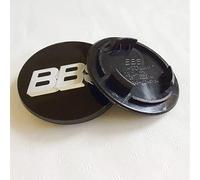 dzggs 4 pièces Auto Cache Moyeux pour BBS RZ RG RS RM 70mm, ABS Aluminium Enjoliveur Centre Roue Couvercle de Moyeu Central de Jante avec Logo