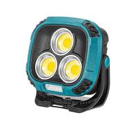 DZHHBSPQ Projecteur d'extérieur, Grande Source Lumineuse multifonctionnelle, Portable, Rechargeable par USB, étanche, éclairage d'urgence, idéal pour Les Cours, Les Jardins, Les garages, et