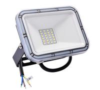 DZHHBSPQ Projecteur LED d'extérieur 20 W, éclairage de sécurité étanche IP67, Lampe de Travail Ultra-Lumineuse 6 500 K, 1 600 LM, Applique Murale de Jardin 220 V pour Cour, Garage, entrepôt