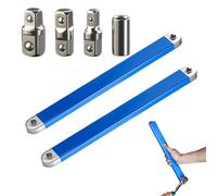 DZ'HUE Anglefix Pro Outil Extension DéCaléE, Pro Zero Offset Extension Wrench,Wrench Extender, Pour L'Entretien MéCanique D'Une Clé à Rallonge à PortéE RéDuite (2PCS)