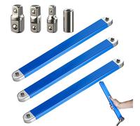 DZ'HUE Anglefix Pro Outil Extension DéCaléE, Pro Zero Offset Extension Wrench,Wrench Extender, Pour L'Entretien MéCanique D'Une Clé à Rallonge à PortéE RéDuite (3PCS)
