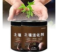 Dzhzuj Soil Activated Treasure-You Will Be Amazed! Organic Soil Improver, Soil Penetrant and Wetting Agent,Prevent Hardening and Promote Plant Rooting,Improve Nutrient Uptake