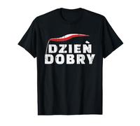Dzien Dobry Langue Polonaise pour Filles garçons Enfants T-Shirt Graphique avec Valeur