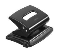 Herlitz perforateur en métal 2.0 mm avec guide papier réglable, noir