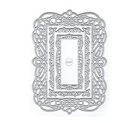 DzIxY Matrices de découpe rétro rectangulaires en métal pour la fabrication de cartes, le gaufrage, le papier, la machine à découper, le scrapbooking, les pochoirs, les fournitures de rangement