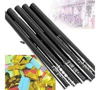 DzkZen Confetti Cannon Party Poppers Poppers Multicolores pour Les FêTes Confetti Popper Shooter Papier pour Anniversaire, Remise des DiplôMes, Mariage, NoëL, Nouvel an Redpaper-25PCS