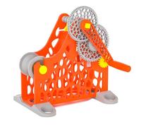 DzkZen Enrouleur De Filament 3D,Enrouleur Manuel,Anti-EmmêLement, Rotation Fluide,Conception Modulaire Amovible,pour Fils Pesant Jusqu'à 1 Kg,pour Les PassionnéS d'impression 3D Orange-Manual