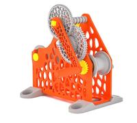 DzkZen Enrouleur De Filament pour Imprimante 3D, Conception Modulaire Amovible, Rotation Fluide, pour Bobines De 1 Kg, pour Les PassionnéS d'impression 3D Orange-Manual