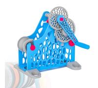 DzkZen Machine D'Enroulement De Filament 3D, Enrouleur Manuel pour Consommables, Enroulement Haute Efficacité, Conception Modulaire Amovible, pour Les PassionnéS d'impression 3D Blue-Manual