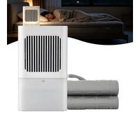 DzkZen Matelas Refroidisseur, Surmatelas Rafraichissant, Abaissement De 3 à 8 °C, avec TéLéCommande, RéServoir d'eau De 2l, Parfait pour Les Dormeurs Chauds, ContrôLe 160cm*70cm