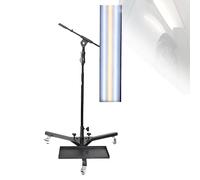 DzkZen Outils De DéBosselage sans Peinture pour Voiture, Lampe PDR, RéFlecteur De Bosses, Kit De Verrouillage De Voiture, Support De Sol, Lampes De Nivellement, pour La RéParation des Bosses