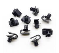 DZMZL Lot de 10 clips de fixation pour grille de pare-chocs avant 0029885181 Compatible avec Mercedes AMG W203 W211 W215 CLK320 CLK500 ML350