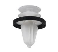 DZMZL Lot de 10 clips de fixation pour panneau de porte intérieur avec joint d'étanchéité pour Ford, Lincoln, Tesla Blanc