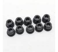 DZMZL Lot de 10 œillets de montage en caoutchouc noir pour capot avant de 82 mm et emblème de coffre de 74 mm pour BMW 51-14-1-807-495