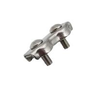 DZNDM0EVT Wire Rope Clamp 1 Pince à Double Serrage for câble métallique, en Acier Inoxydable, Pince Duplex, étrier for câble métallique, 2 mm, 3 mm, 4 mm, 5 mm, 10 mm(5mm)