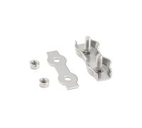 DZNDM0EVT Wire Rope Clamp Lot de 2 Serre-câbles à Double Prise en Acier Inoxydable 304, 2 mm, 3 mm, 4 mm, 5 mm, 6 mm(6mm)