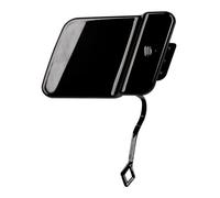 DZNEFYUP A2048853223 Capuchon Protection pour Crochet Remorquage Pare Chocs Arrière pour Mercedes pour Benz X204 GLK300 GLK350 2009 2010 2011 2012 Couvre-Oeil remorquage de Voiture(Noir)