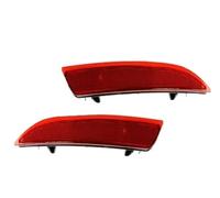 DZNEFYUP Feu stop arrière voiture 1 Paire Pare-chocs Arrière Réflecteur ABS Gauche Droite Signale Pas Ampoule 13262017 Pour Vauxhall Pour Astra J