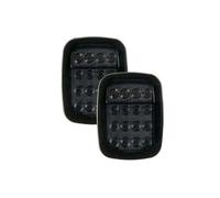 DZNEFYUP Feu stop arrière voiture Feu Arrière Arrêt Frein En Marche Roulement Permis Camion Remorque Bateau Pour Jeep Pour Wrangler TJ CJ YJ JK(2 pièces-2)