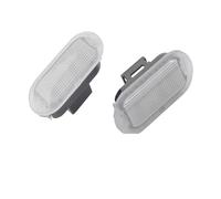DZNEFYUP Feu stop arrière voiture Feu Porte Voiture Lumière Avertissement Intérieur Pour VW Pour Golf Mk3 Cabrio Mk4 Pour Beetle 1J0949105A(Lumière blanche)