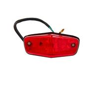 DZNEFYUP Feu stop arrière voiture Pour Yamaha 1 X Feux Arrière Moto ABS Plaque