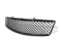 DZNEFYUP Pour Infiniti G35 G37 2007-2009 Berline 4 Portes Grille Avant Voiture Pare-chocs Supérieur Capot Couverture Grille Course Grilles de radiateur avant(Aspect fibre de carbone)