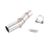 DZNEFYUP Silencieux Échappement Moto Échappement Moto Silencieux Tuyau De Liaison Intermédiaire pour Suzuki GSXR K6 K7 K8 Gsxr 600 750(7)